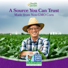 Packaging highlights Non-GMO and clean-label attributes for mindful shopping.