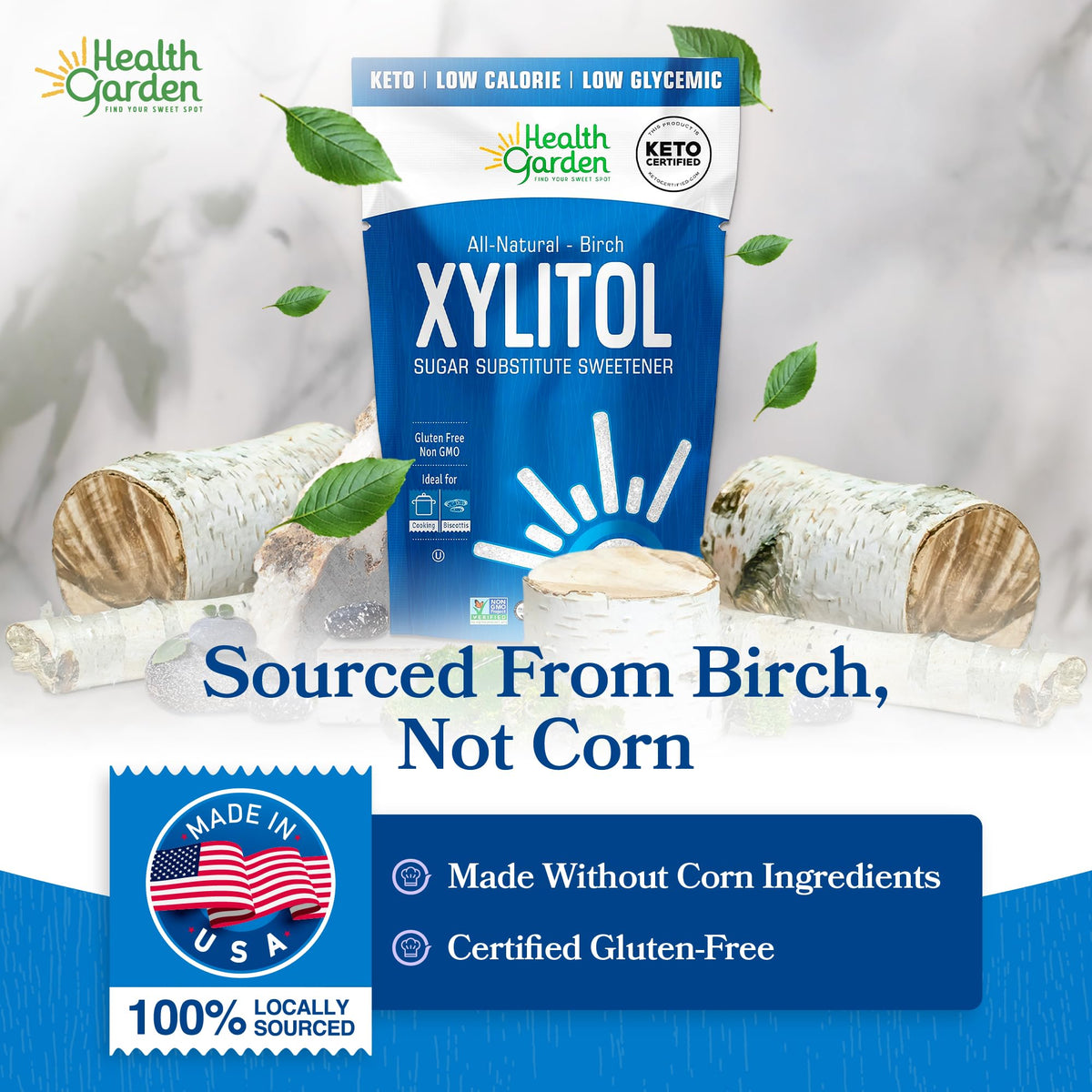 Cookies baked with Health Garden xylitol taste sweet and familiar.