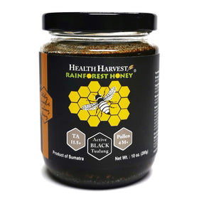 Health Harvest Tualang Honey raw jar showcases purity and authentic flavor.