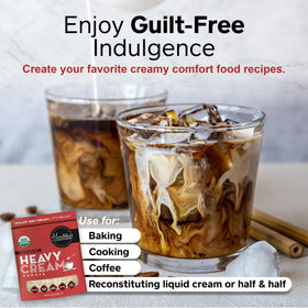 Healthier Comforts gluten-free kosher non-GMO dairy powder label on package.