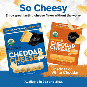 Healthier Comforts white cheddar cheese powder for pasta sauces boosts dairy richness