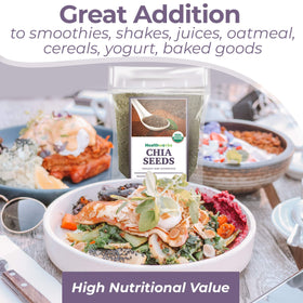 Healthworks chia seeds soaked gel – thickens sauces and puddings.
