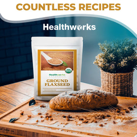 Healthworks flax powder helps retain nutrients with cold milling.