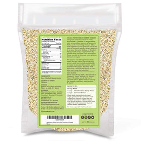 Healthworks hemp hearts bulk measure for easy meal prep and snacks.