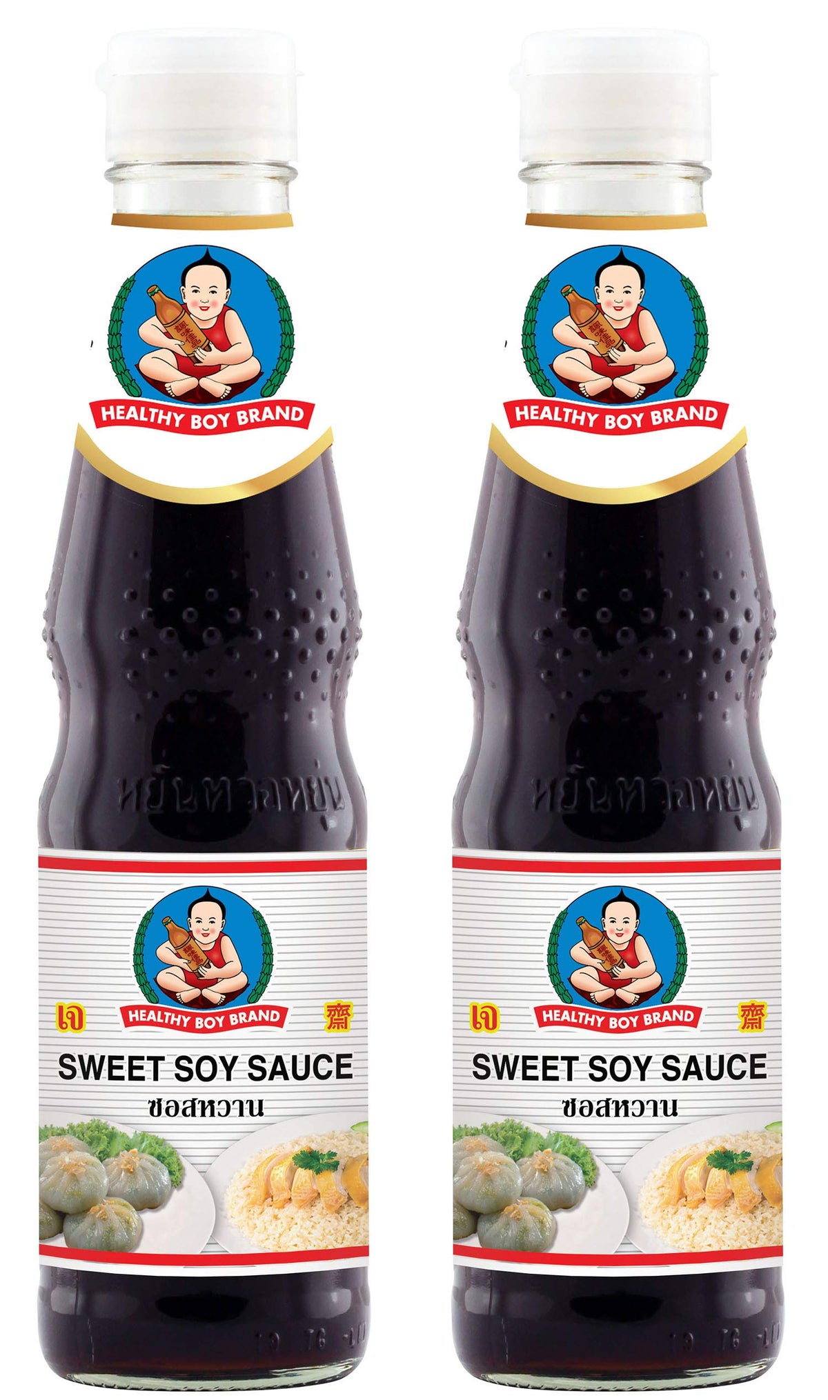 Healthy Boy Thai Sweet Soy Sauce bottle ready for authentic stir-fries and dipping.