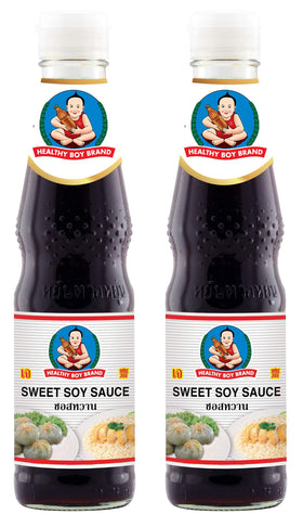 Healthy Boy Thai Sweet Soy Sauce bottle ready for authentic stir-fries and dipping.