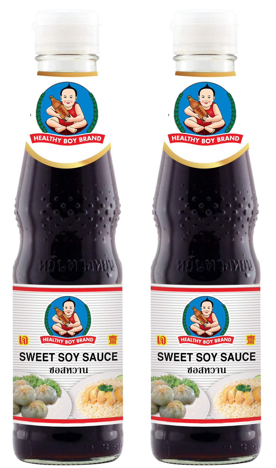 Healthy Boy Thai Sweet Soy Sauce bottle ready for authentic stir-fries and dipping.