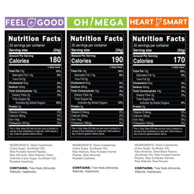 Healthy Earth close-up 3-pack bundle reveals fresh, natural ingredients.
