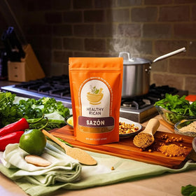 Healthy Rican Sazon culture story image celebrating Latina founder