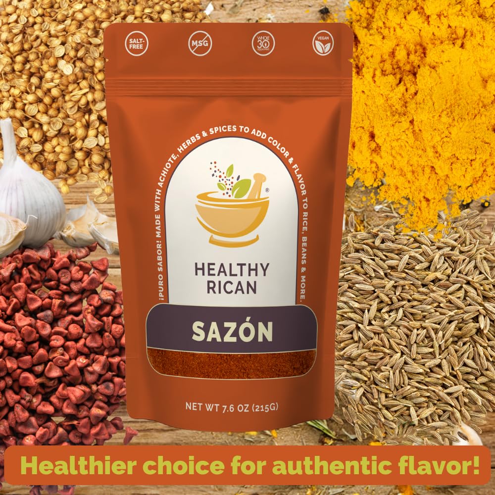Healthy Rican Sazon easy scooping and refilling demonstration