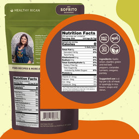 Healthy Rican Sofrito enriches beans and rice with aroma.