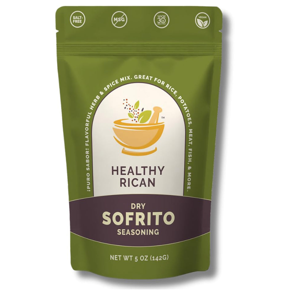 Healthy Rican Sofrito large pack on the counter ready to flavor meals.