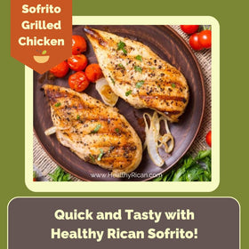 Healthy Rican sofrito sauté pan creates depth for vegetables and sauces.