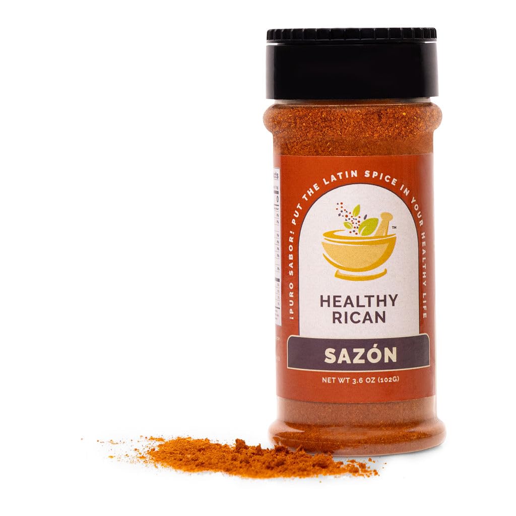 Healthy Rican Adobo Sazon Sofrito kitchen scene invites home cooking