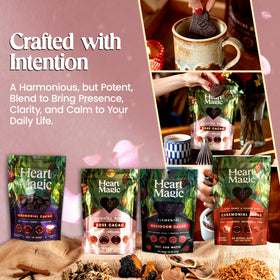 Heart Magic ceremonial cacao lineage connects ancient tradition with modern self-care.