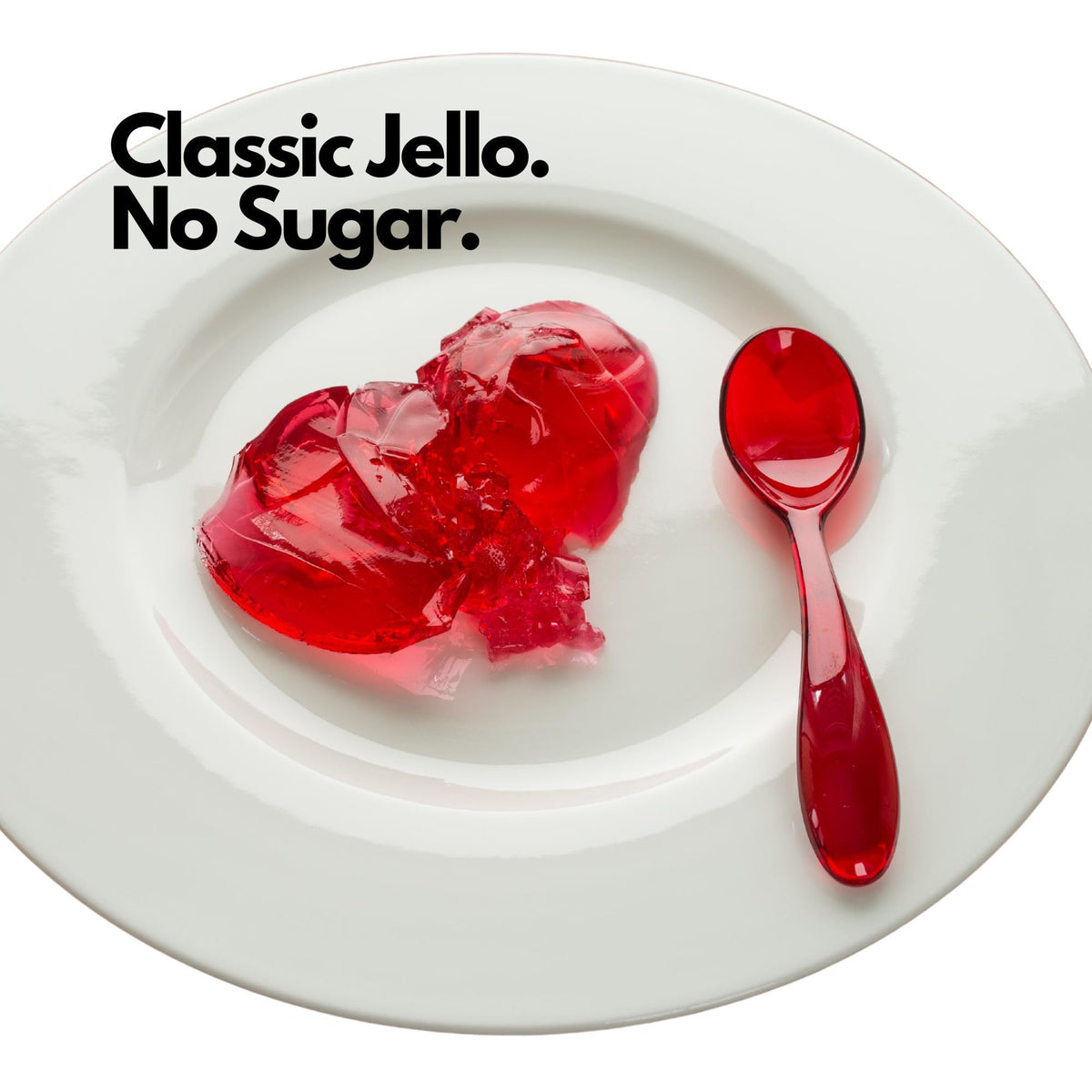 HEARTHY FOODS gelatin powder on a scale for precise portions