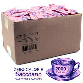 Heartland Complements bulk 2000-packet packaging for easy inventory in food service.