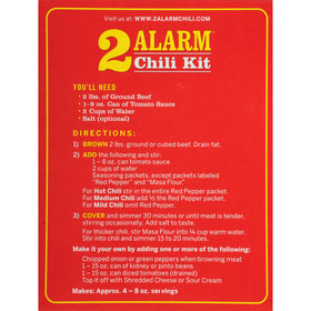 Six packs to customize heat levels and flavor.