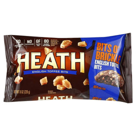 Heath English Toffee Bits used as a baking ingredient to enrich desserts.