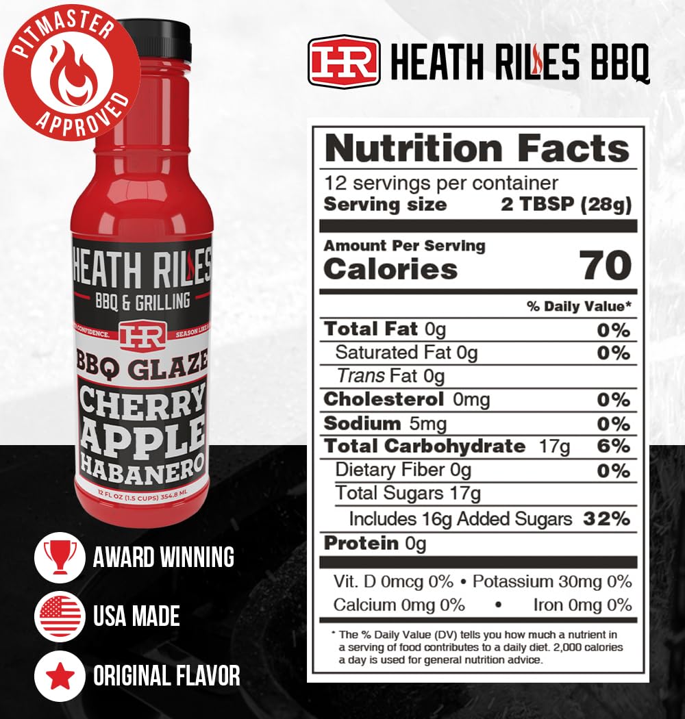 Heath Riles BBQ Rib Candy glaze adds a glossy finish to ribs.