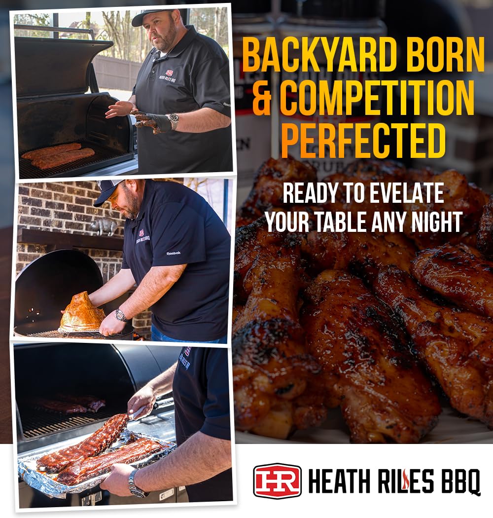 Heath Riles BBQ rub brisket creates rich color and depth.