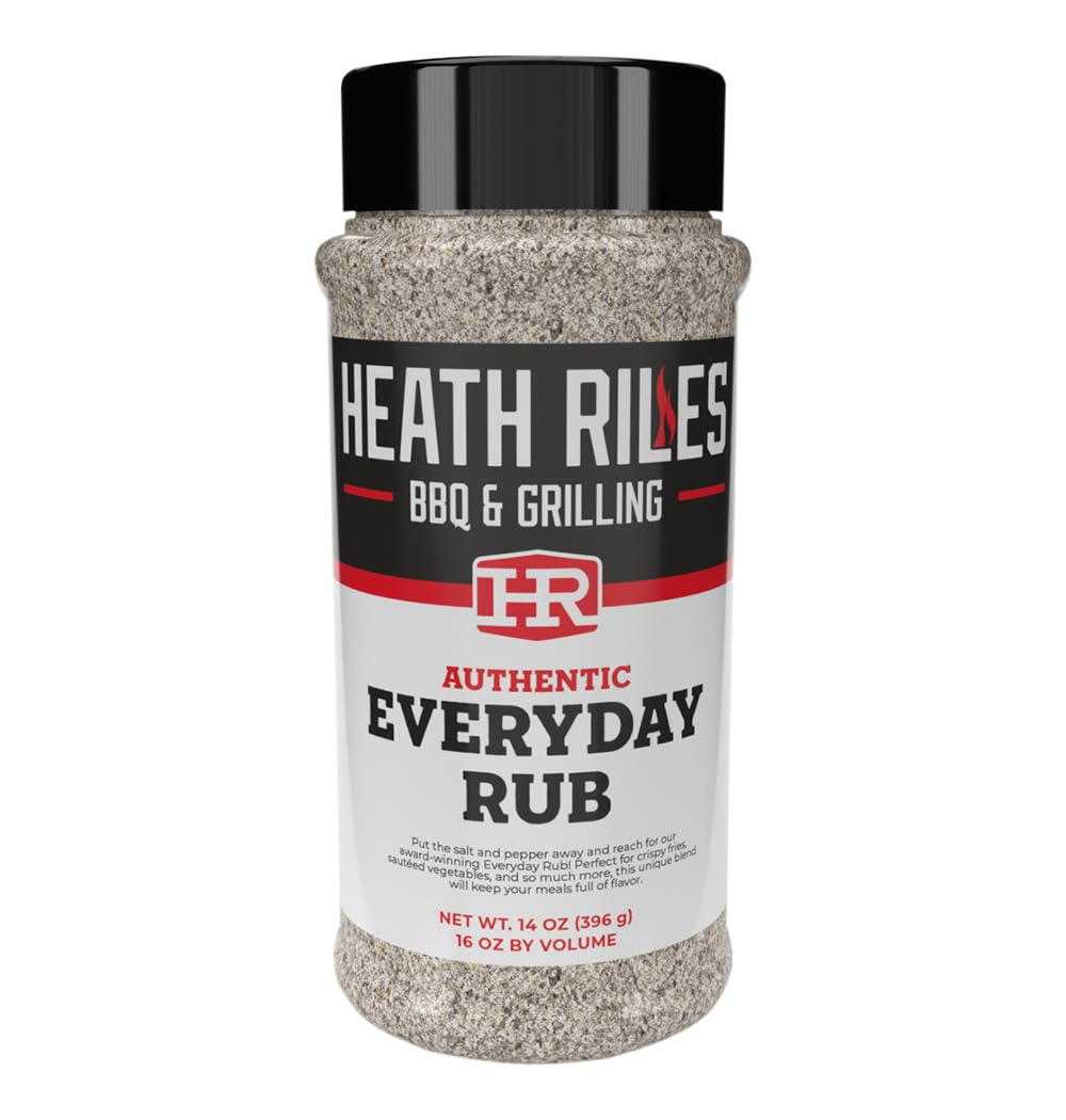 Heath Riles BBQ Rub used as an everyday base layer for barbecue flavor