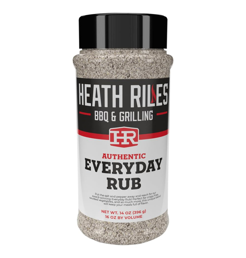 Heath Riles BBQ Rub used as an everyday base layer for barbecue flavor