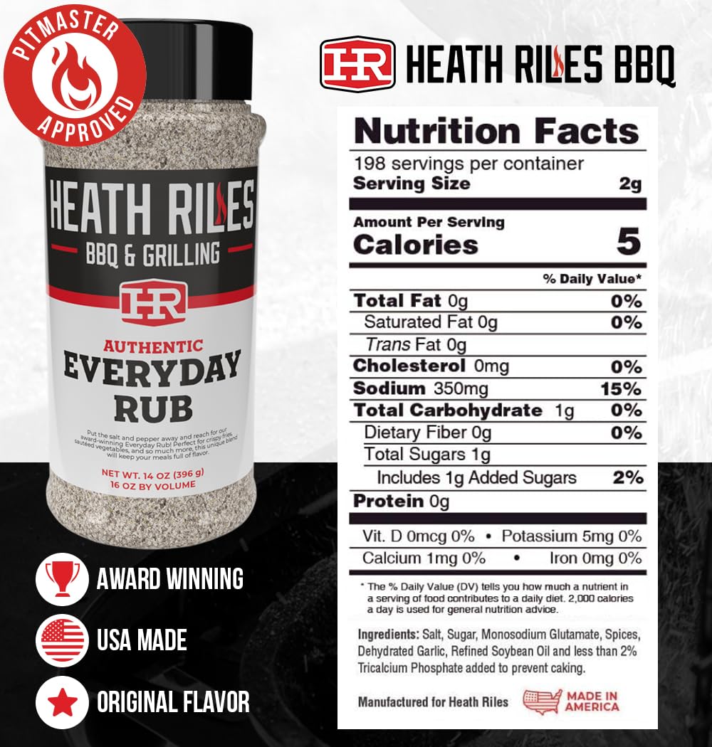 Heath Riles BBQ Rub on fries adds bold, flavorful seasoning