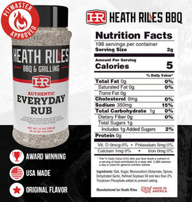 Heath Riles BBQ Rub on fries adds bold, flavorful seasoning