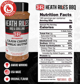Heath Riles Cajun Shrimp Seasoning adds Creole heat to seafood