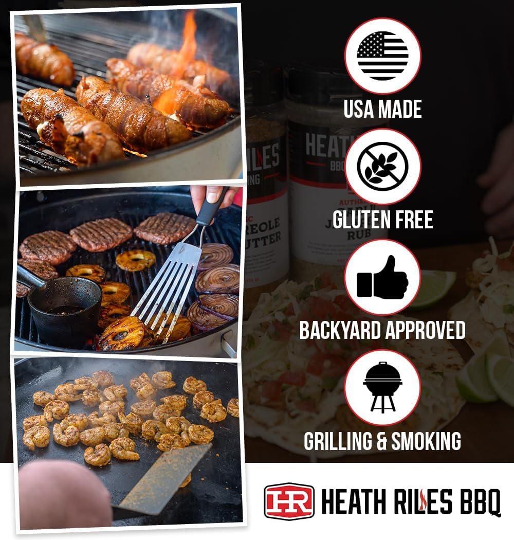 Heath Riles Pineapple Habanero Glaze on chicken for sticky, flavorful BBQ
