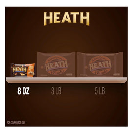Heath English Toffee Bits 11 oz per pack, handy for stocking.