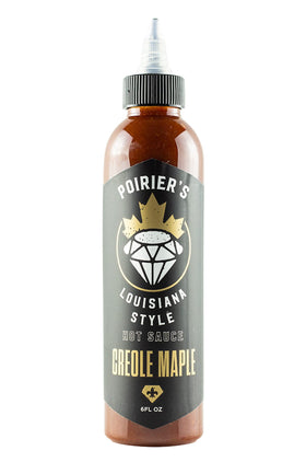 Heatonist Dustin Poirier Creole Maple Hot Sauce bottle for bold Louisiana flavor
