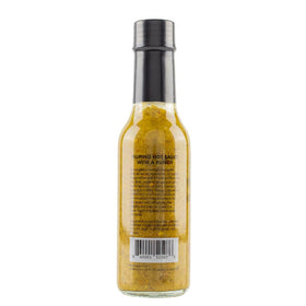 Power Jab sauce drizzle on eggs for breakfast flair