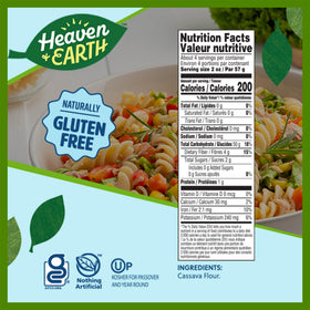 Three-pack packaging emphasizes convenient, value-packed gluten-free pasta.