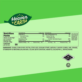 Kosher-certified Heaven & Earth jellies suitable for diverse diets.