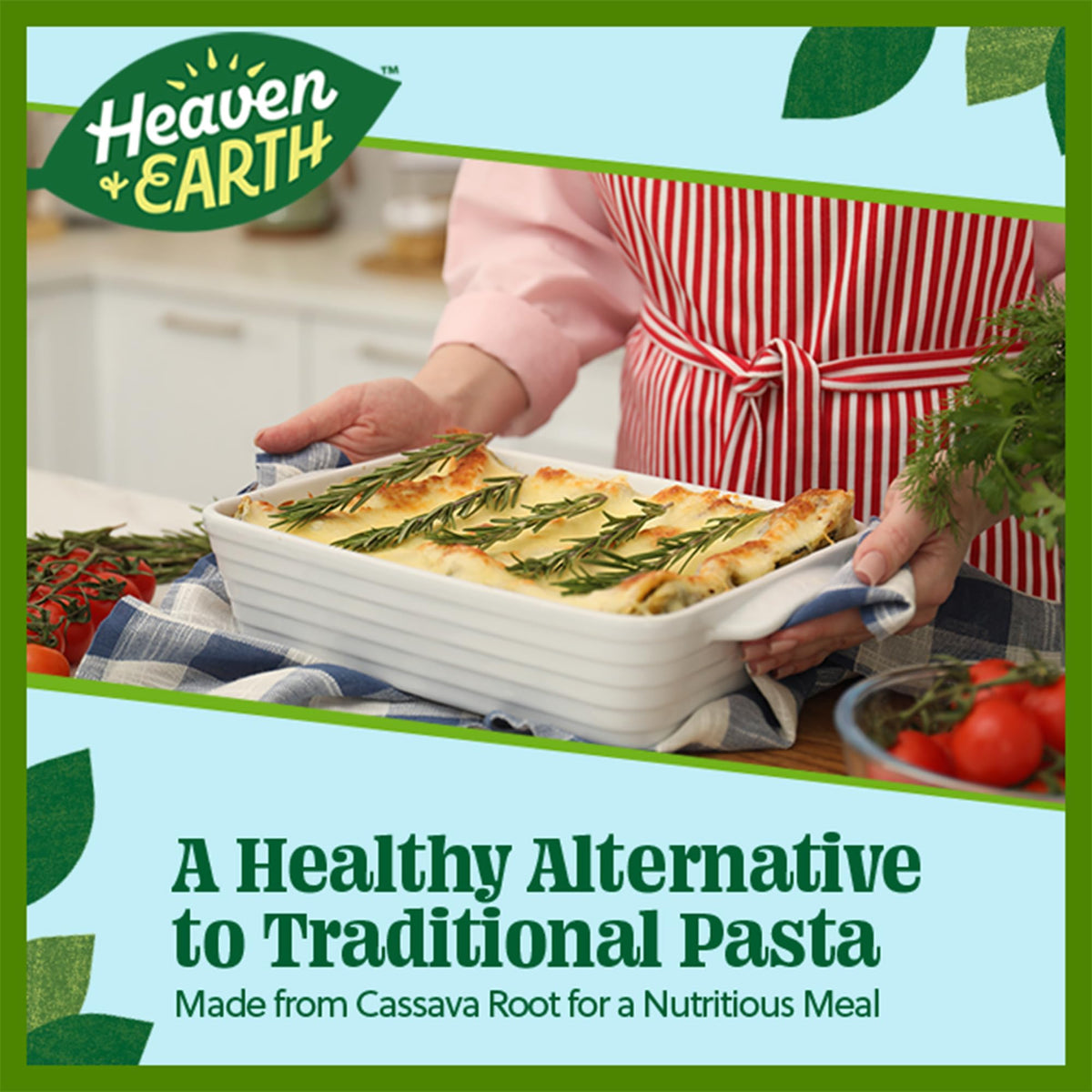 Heaven & Earth pasta in boiling water for quick weeknight meals