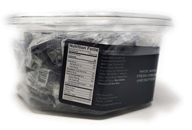 Heavenly Caramel gift tub with 45 wrapped candies, ideal for sharing or gifting.