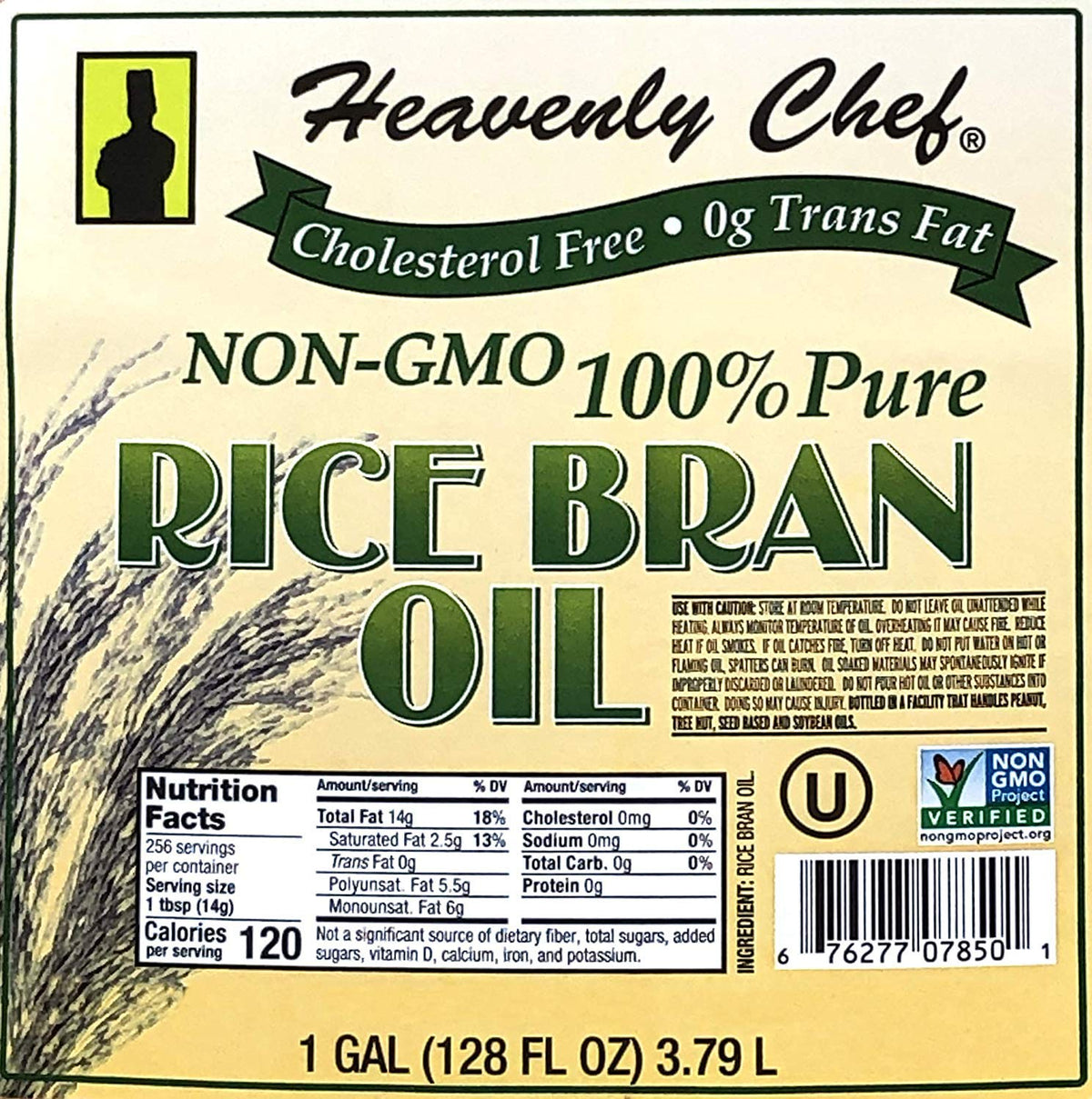 Heavenly Chef Rice Bran Oil dog coat image emphasizes moisture and shine.