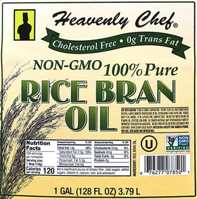 Heavenly Chef Rice Bran Oil dog coat image emphasizes moisture and shine.