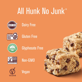 Heavenly Hunks dairy-free snack idea presented as a convenient treat.
