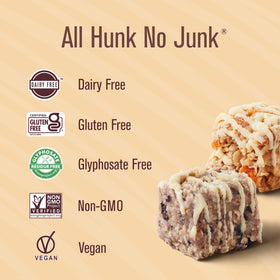 Heavenly Hunks Drizzle blueberry lemon cookie 5oz bag: dairy-free treat with real ingredients.