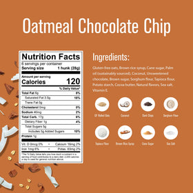 Gluten-free badge on Heavenly Hunks oat cookies