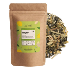 Heavenly Tea Leaves packaging shows eco-friendly compostable pouch for sustainable storage