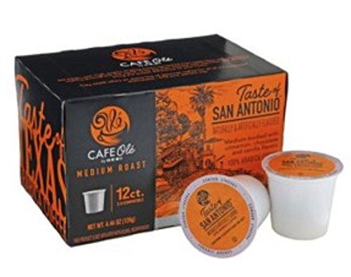HEB Cafe Ole Taste of San Antonio coffee cups—bold medium roast, ideal for quick mornings.
