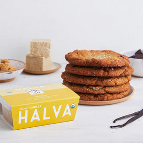 HEBEL & CO Vanilla Halva on toast, easy breakfast option