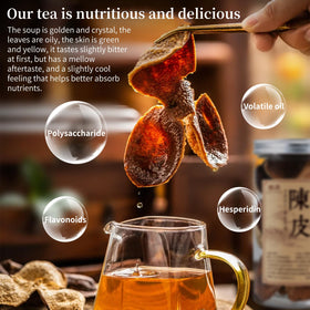 Hee Creek Chenpi fruity aroma closeup evokes citrus notes in your cup