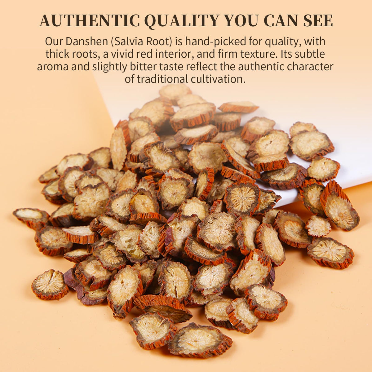 Hee Creek sun-dried Dan Shen highlights earthy aroma