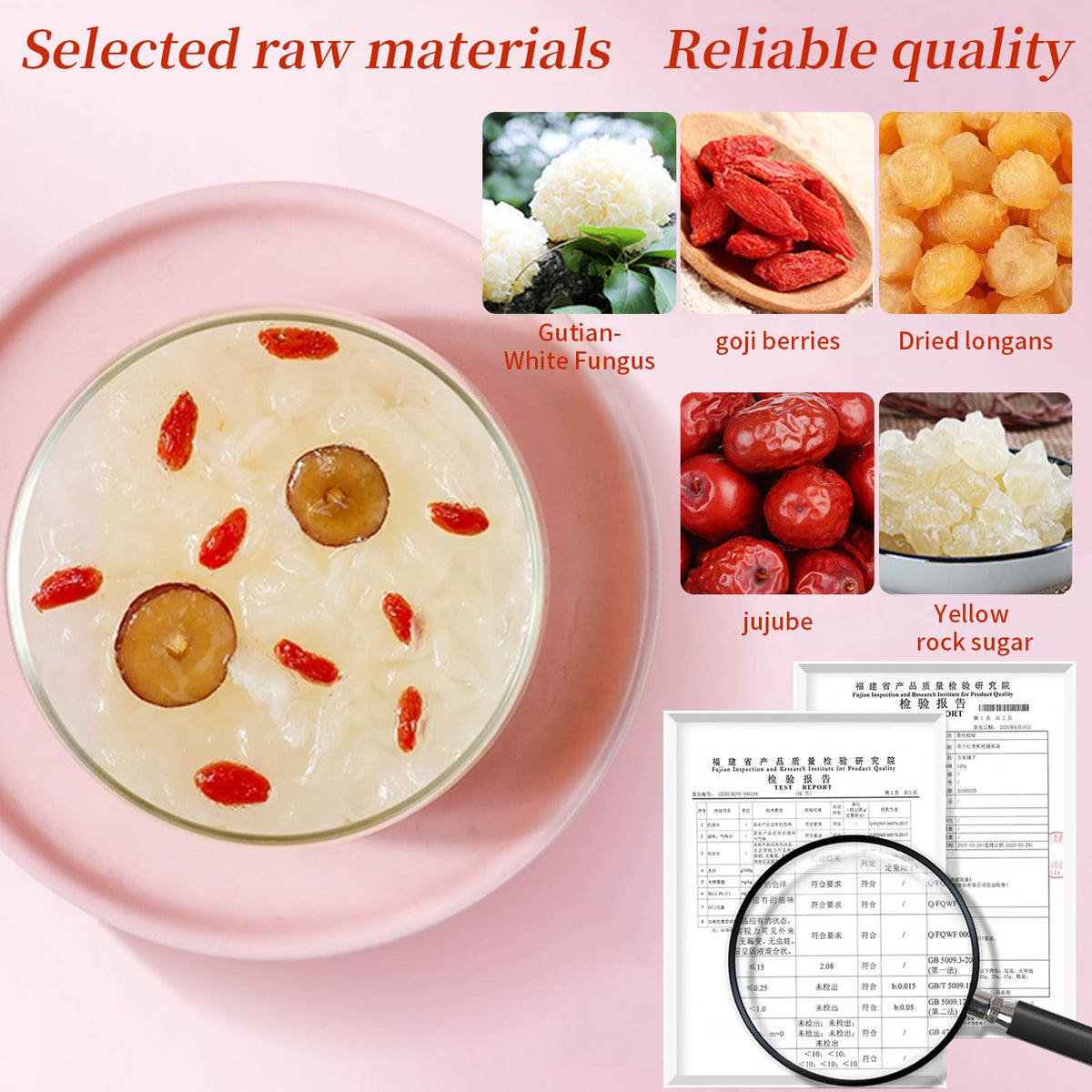 Hee Creek Tremella soup with freeze-dried ingredients—perfect for quick breakfasts.