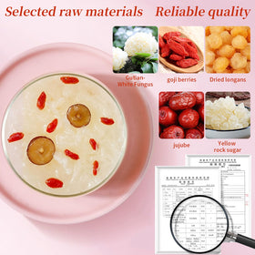 Hee Creek Tremella soup with freeze-dried ingredients—perfect for quick breakfasts.